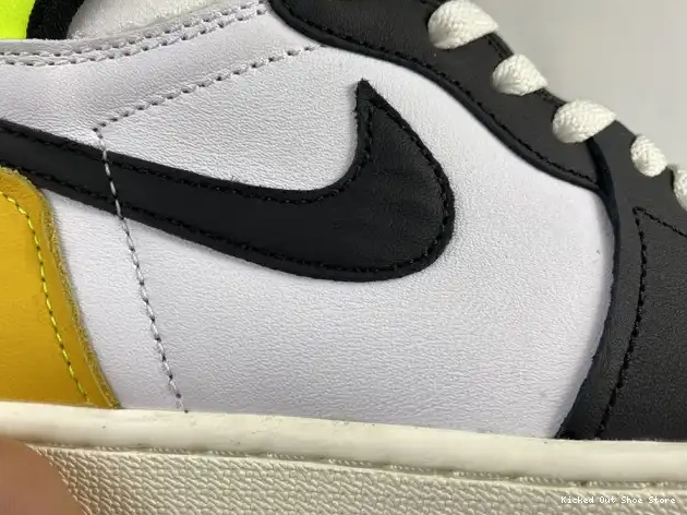 Kicked Out Shoe Store AIR JORDAN RETRO OG 'VOLT 555088-118 GOLD' 1 HIGH 0505
